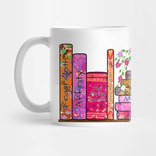 Lesbian Bookshelf Mug